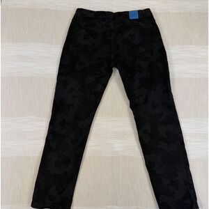 Mugsy Men's Camos FLX3NCA Sz 36X30 Black Slim Jeans Camouflage Pattern Pants